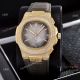 Japan Grade Copy Patek Philippe Nautilus Chrono Watches Gold Diamond Case (4)_th.jpg